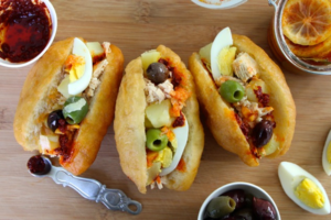 Fricassé, street food Tunisia