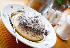 Germknodel, German street food