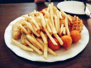 Gorengan frites, street food Indonesia