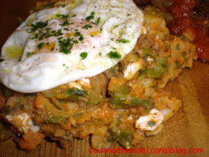 Kafteji, street food Tunisia