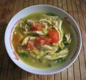 oto Ayam, street food Indonesia