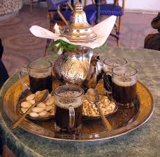 Tunisian tea with pine nuts