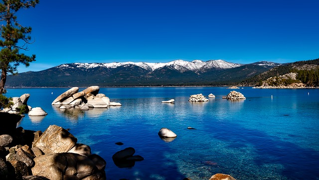 Lake tahoe, California cities