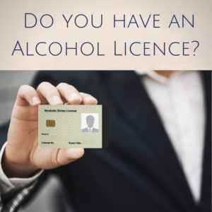 Alcohol license in Dubai