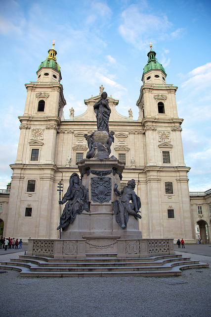 Mozart Platz Square, Salzburg