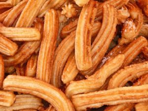 Churros, street food Brazil