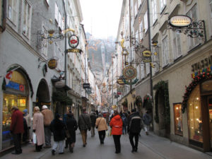 Getreidegasse, Salzburg
