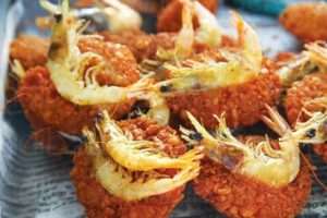 Prawn vadai isso- Sri Lanka street food