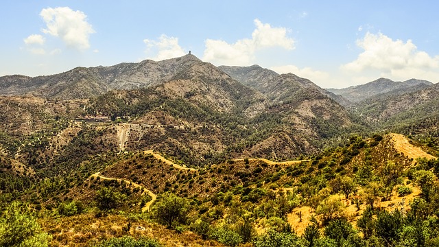 Cyprus Troodos Mountains Countryside landscape