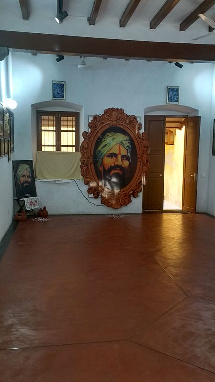 Bharathiyar House in Puducherry. He was staying there for 10 years