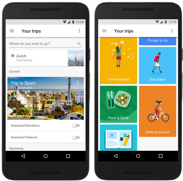 Itinerary generator, travel app