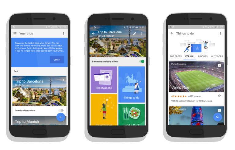 travel app