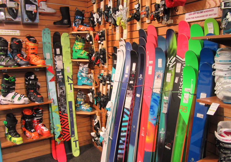 ski equipments