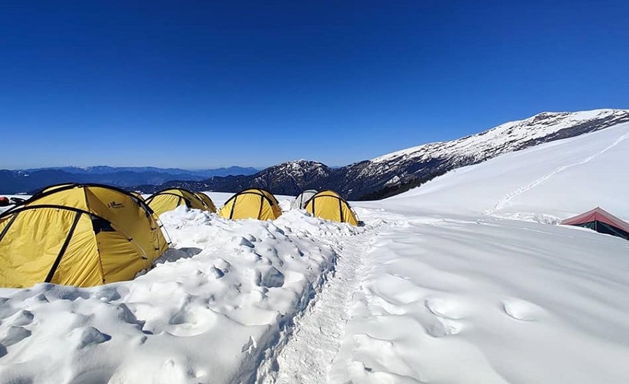 Snow, Brahmtal trek