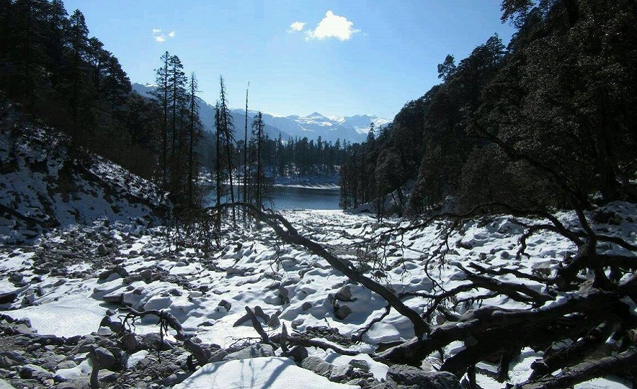Snow, Dodital winter trek