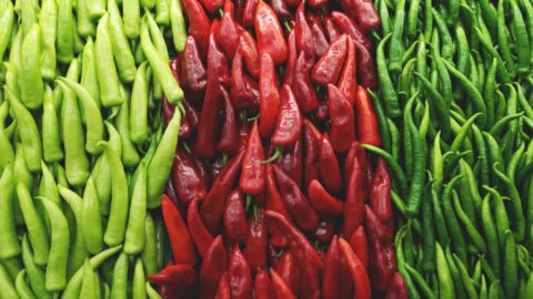 photo of chili peppers