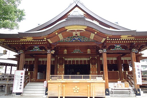  Yushima Tenman-gū Shrine (湯島天満宮) - a Shinto shrine in Tokyo, Japan.