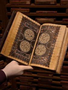 ancient manuscript in library setting- How we hold stories over the years