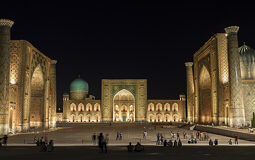 Silk Route Spring Travel – Registan Square in Samarkand, Uzbekistan