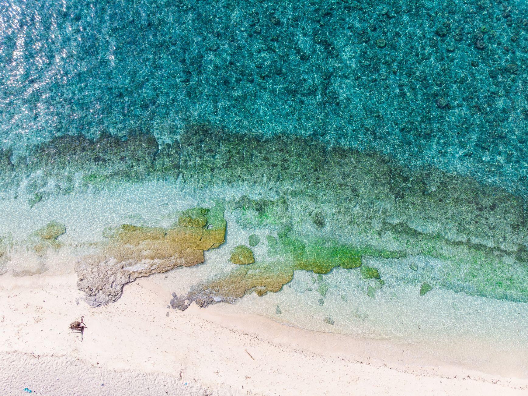 blue water on sea shore. Pondicherry snorkeling monsoon break india