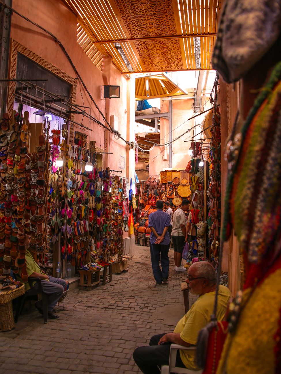 exploring the vibrant souks of marrakech