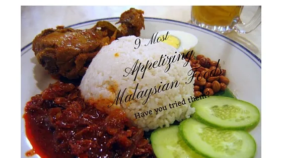 9 Appetizing Malaysian foods