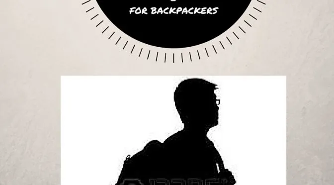 Essentials for backpackers