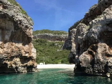 Cliffs and Secluded Beach, adventure activities in Croatia