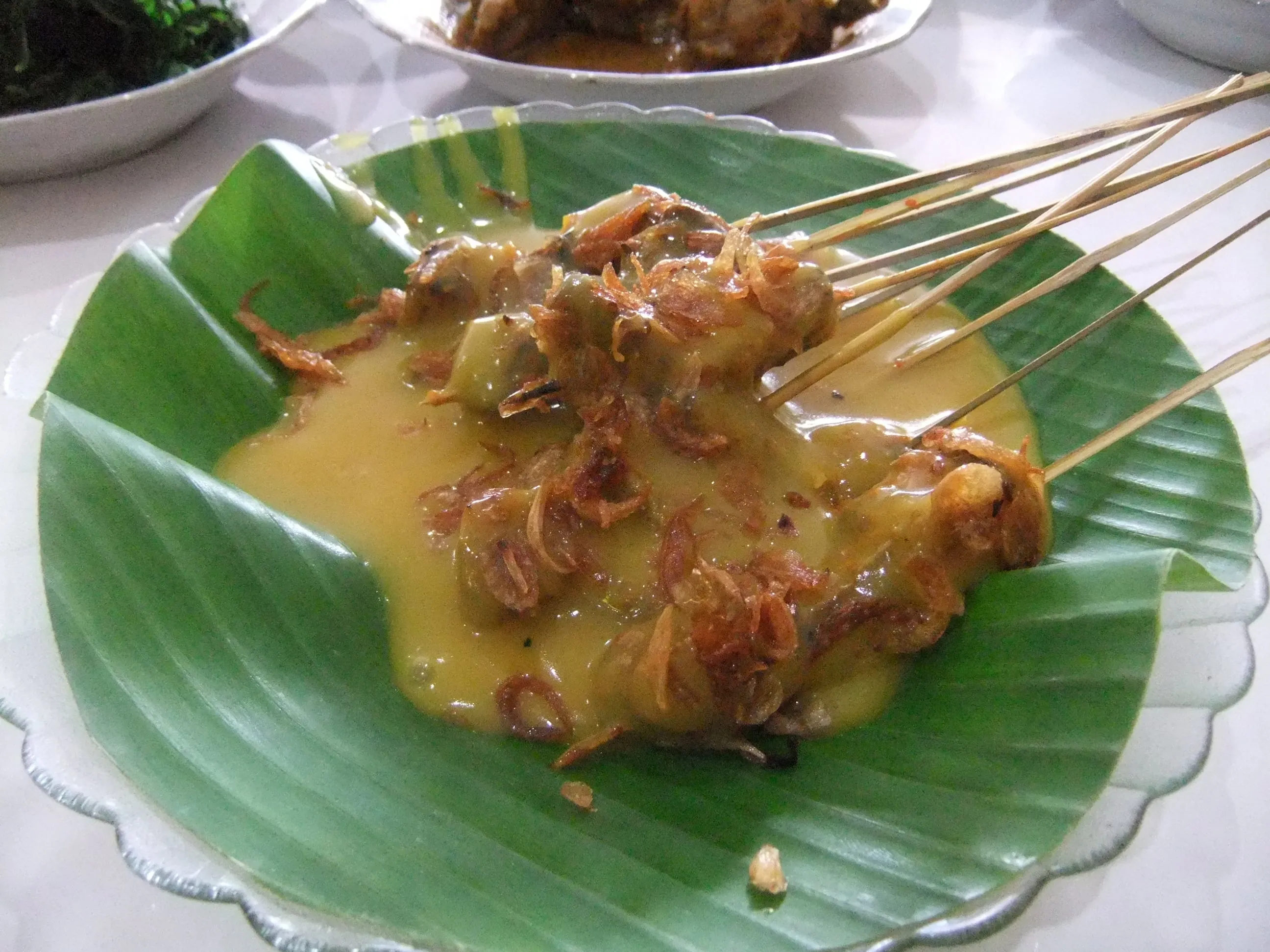 :Sate Padang Bundo Sati, street food Indonesia